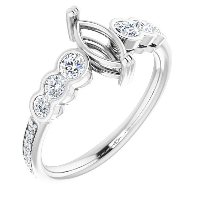 14k White Gold