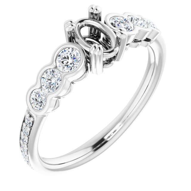 14k White Gold