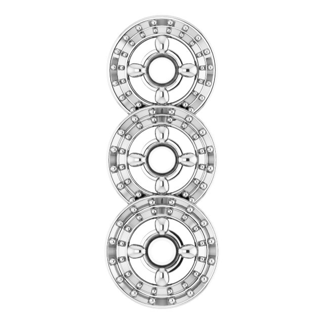 14k White Gold