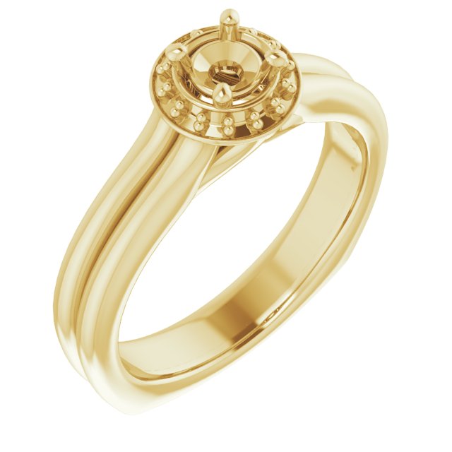 14k Yellow Gold