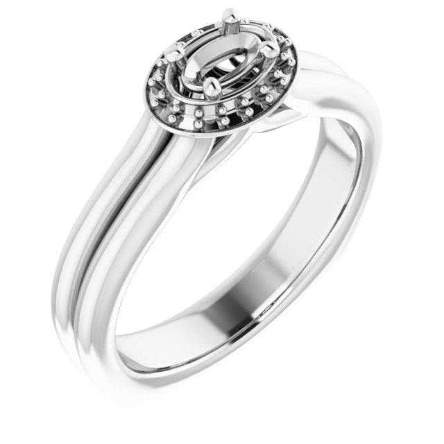 14k White Gold