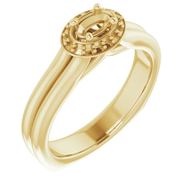 14k Yellow Gold