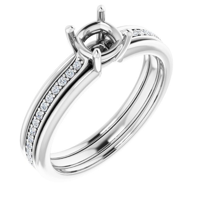 14k White Gold