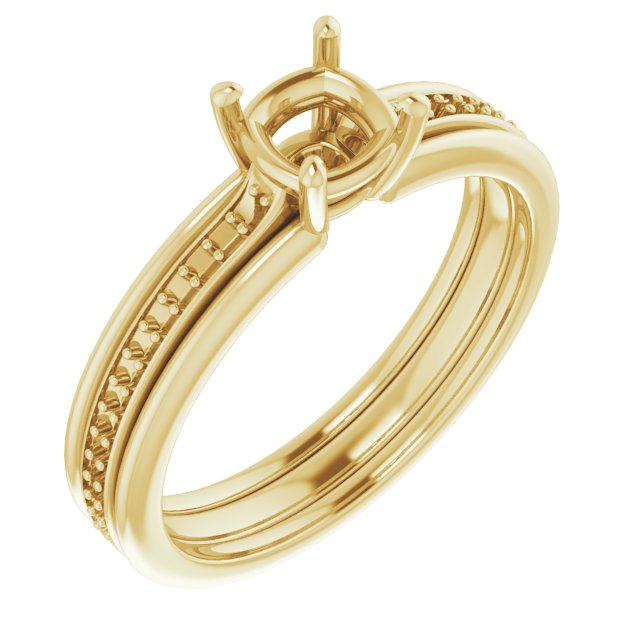 14k Yellow Gold