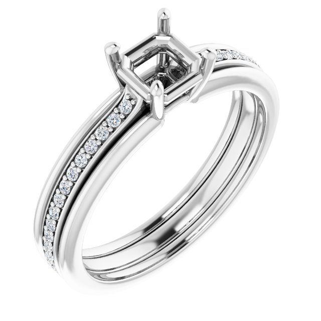 14k White Gold