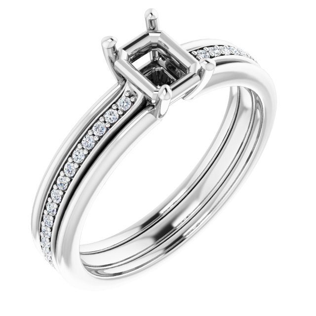 14k White Gold