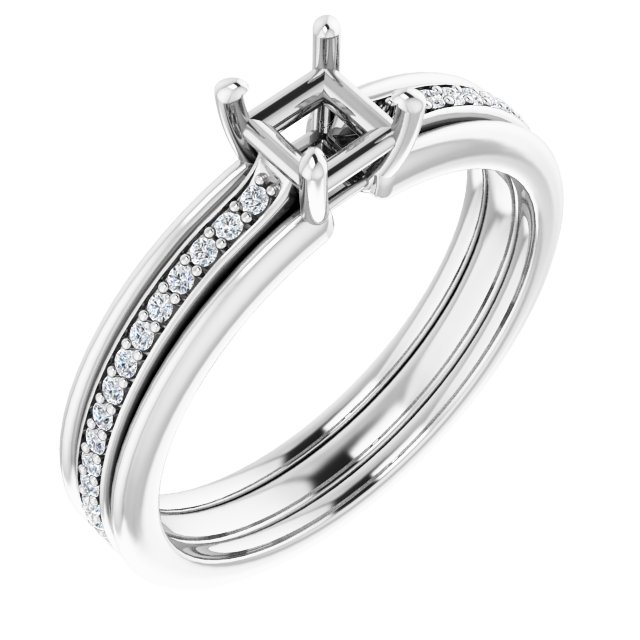 14k White Gold
