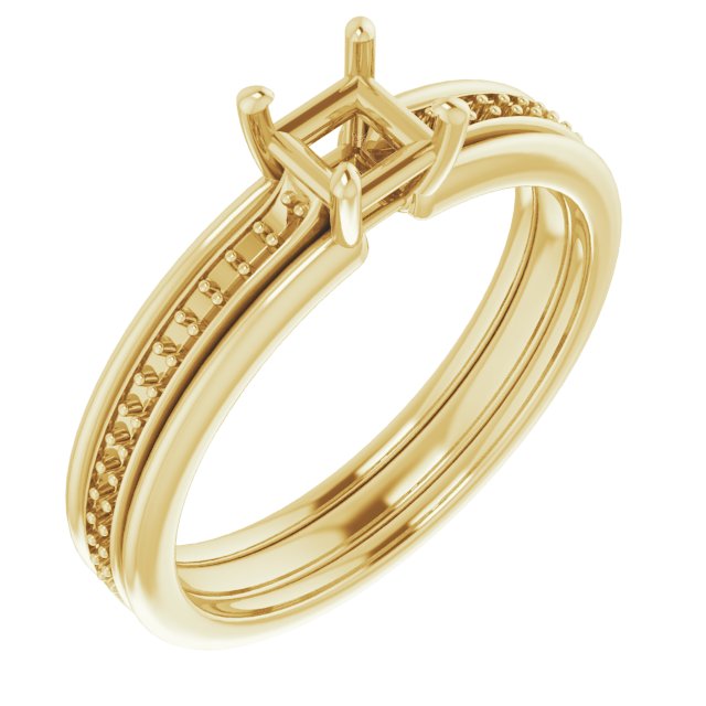 14k Yellow Gold