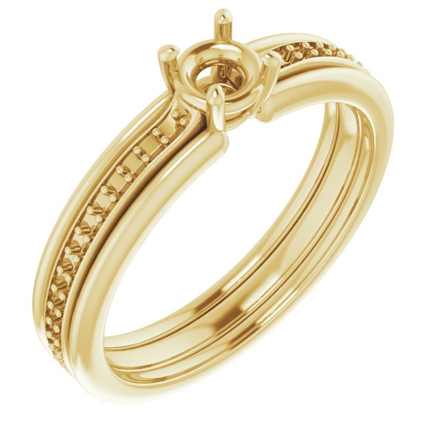 14k Yellow Gold