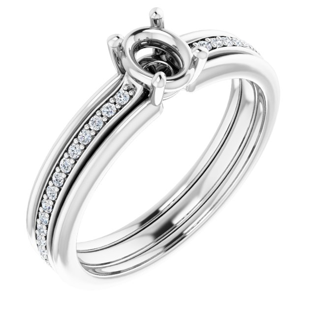 14k White Gold