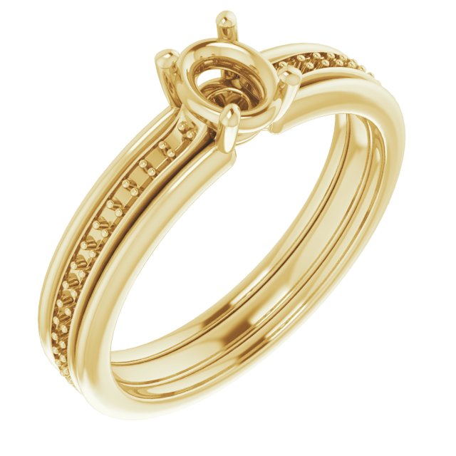 14k Yellow Gold