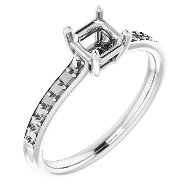 14k White Gold