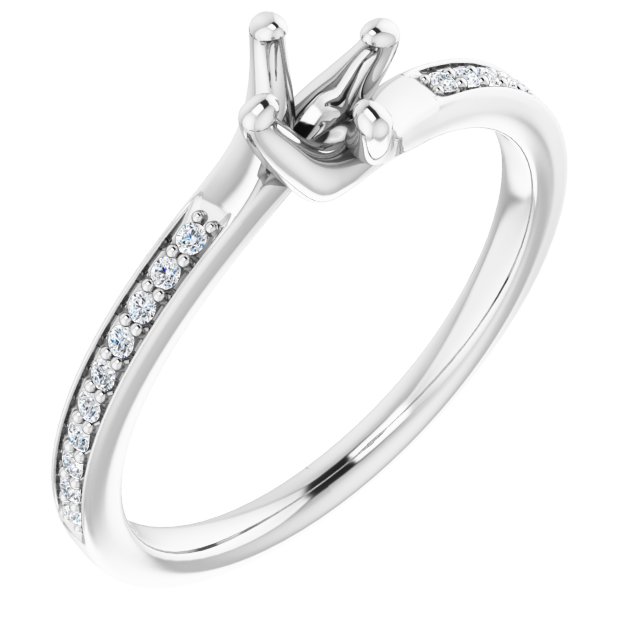 14k White Gold