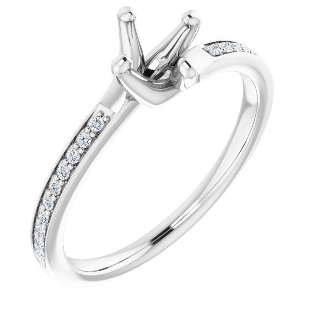 14k White Gold