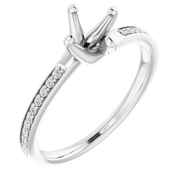 14k White Gold