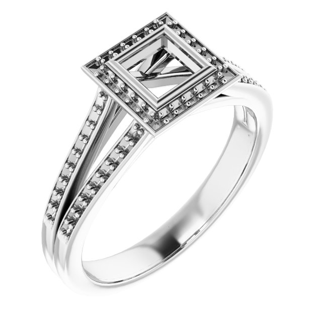 14k White Gold