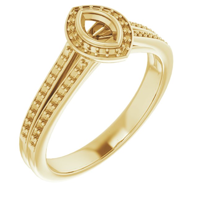14k Yellow Gold