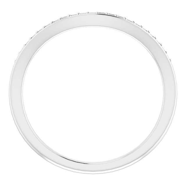 Band Mounting for 12x6 mm Marquise Ring view 2