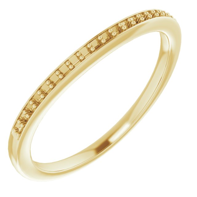 14k Yellow Gold
