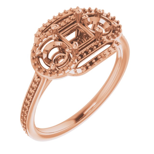 14k Rose Gold