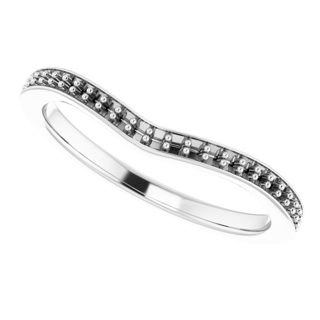 Band Mounting for 10 mm Asscher Ring view 5