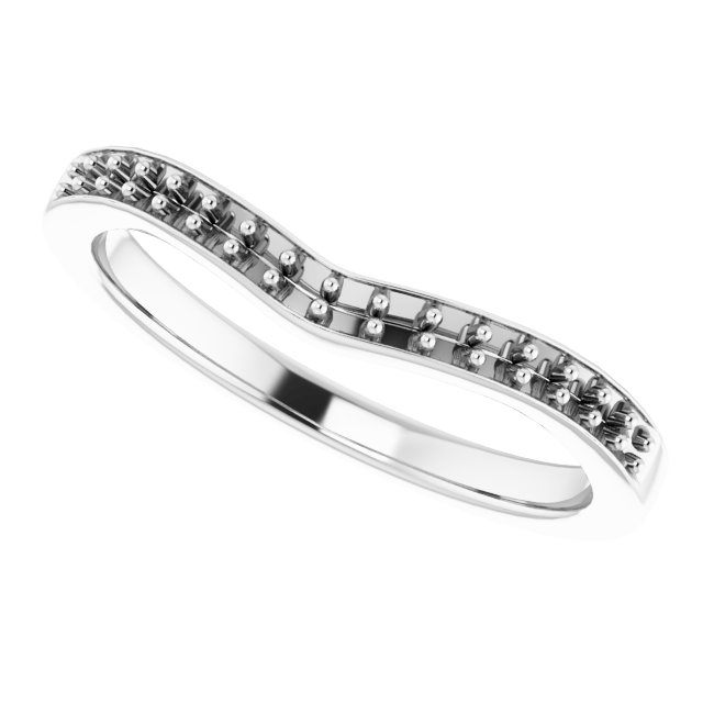Band Mounting for 10 mm Square Ring view 5