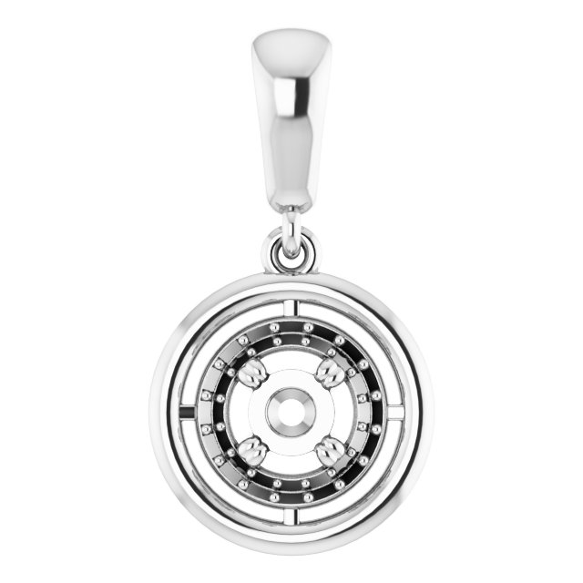 Halo-Style Pendant