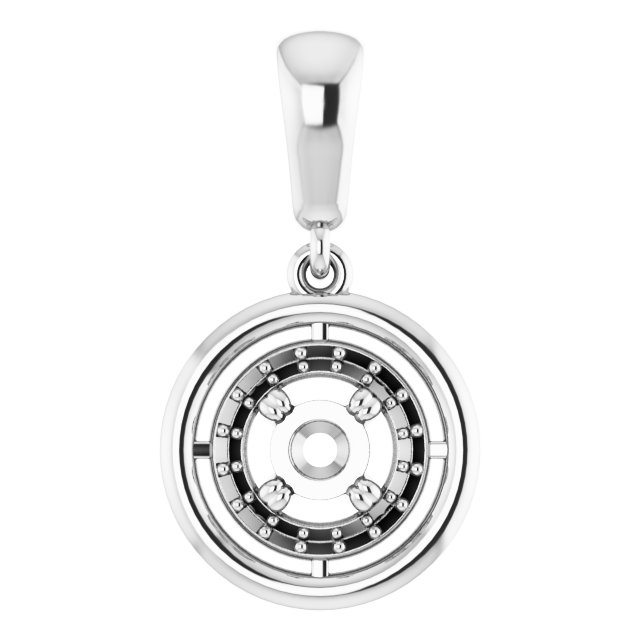 Halo-Style Pendant