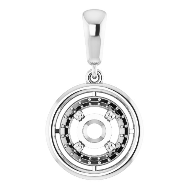 Halo-Style Pendant
