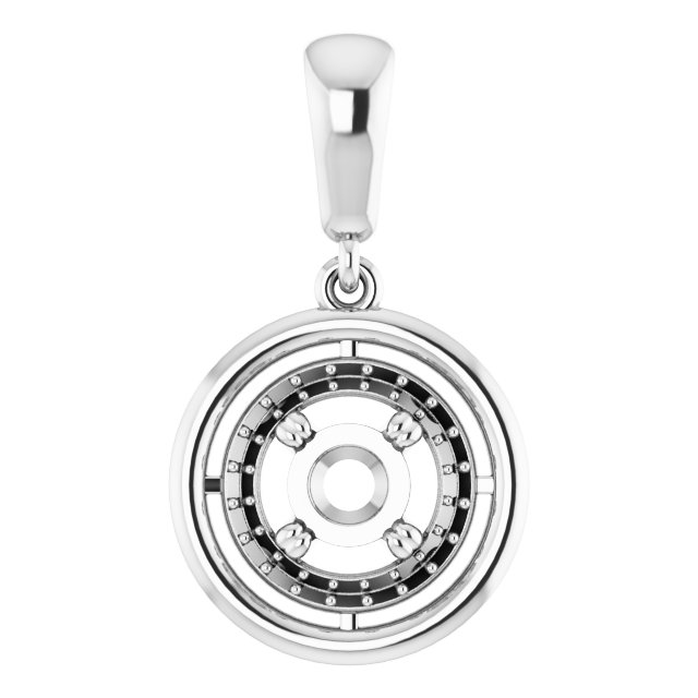 Halo-Style Pendant