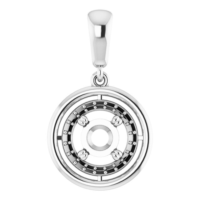 Halo-Style Pendant