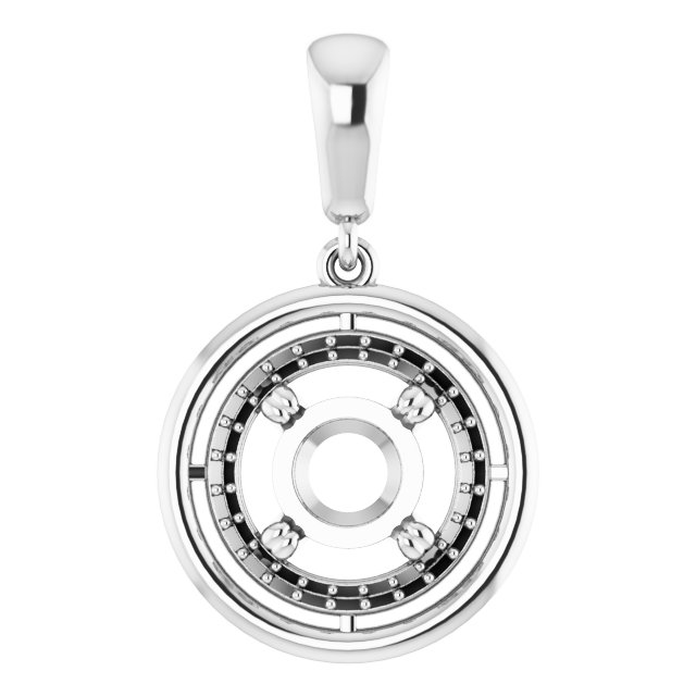 Halo-Style Pendant