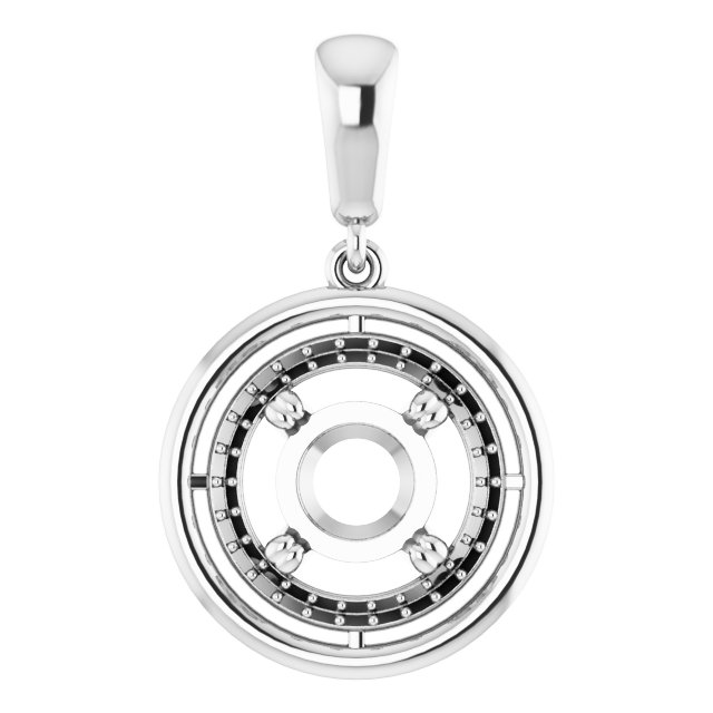 Halo-Style Pendant