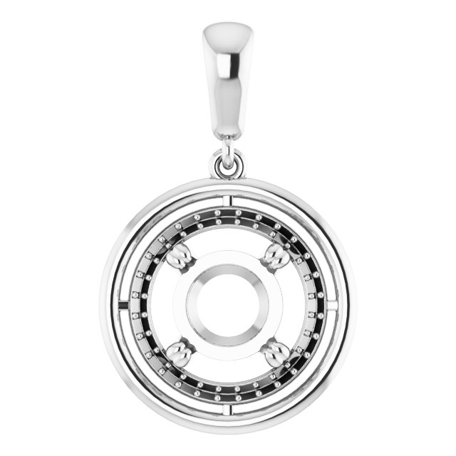 Halo-Style Pendant