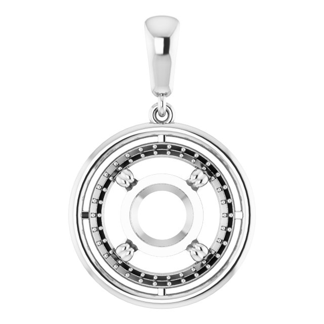Halo-Style Pendant