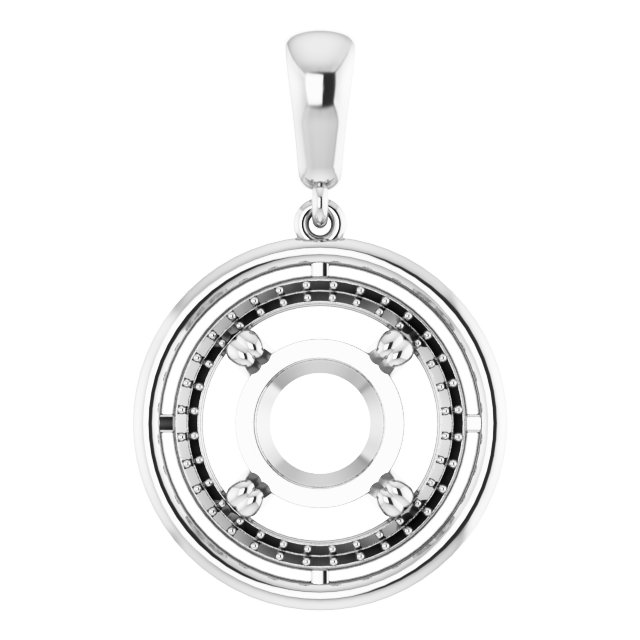 Halo-Style Pendant