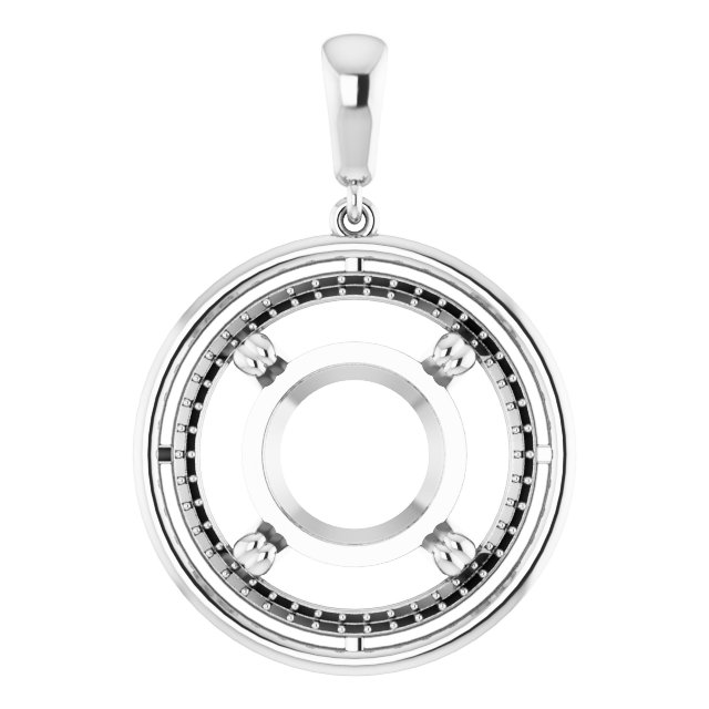 Halo-Style Pendant