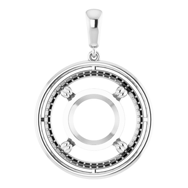 Halo-Style Pendant