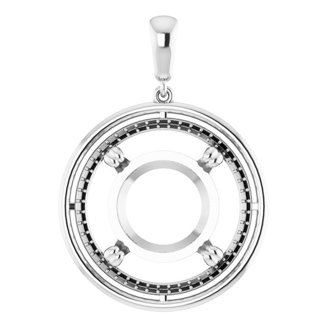 Halo-Style Pendant