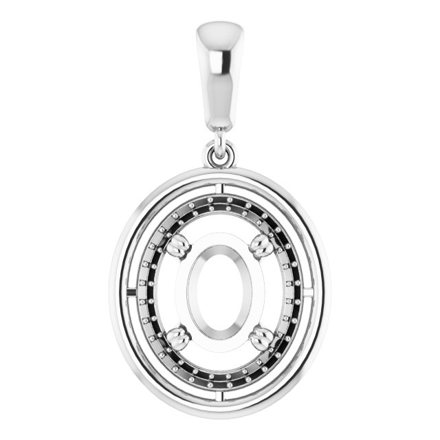 Halo-Style Pendant