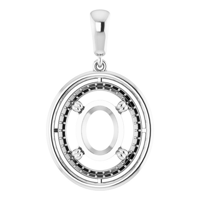 Halo-Style Pendant