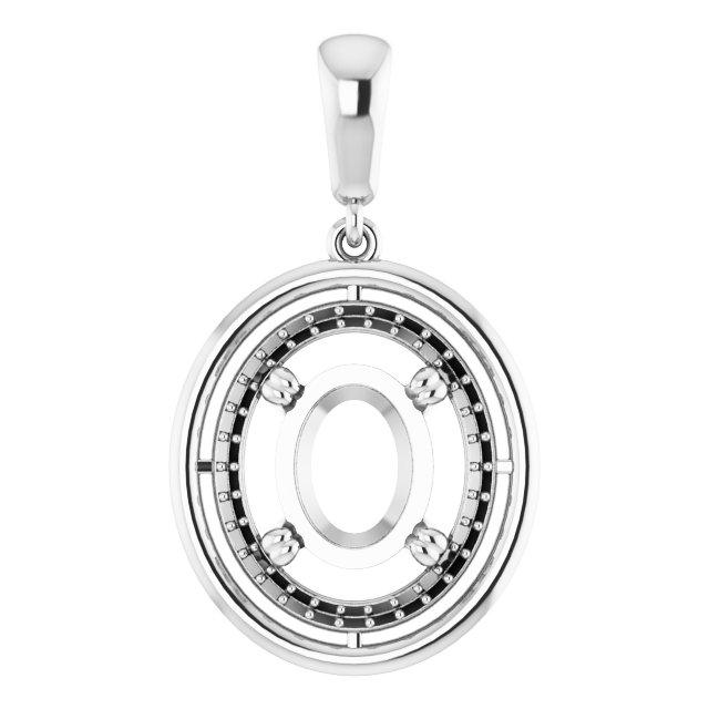 Halo-Style Pendant
