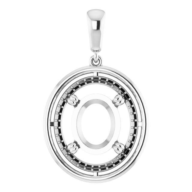 Halo-Style Pendant