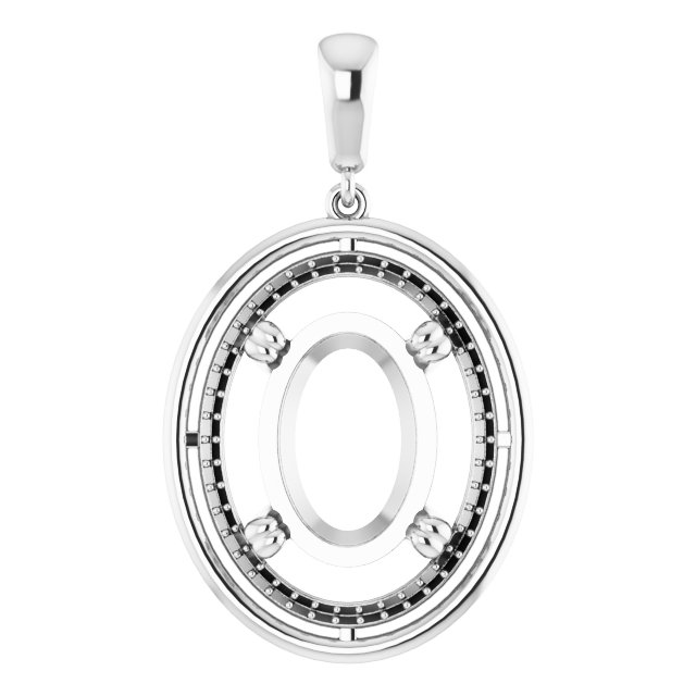 Halo-Style Pendant
