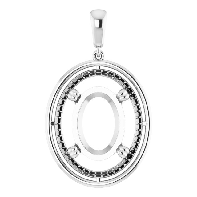 Halo-Style Pendant