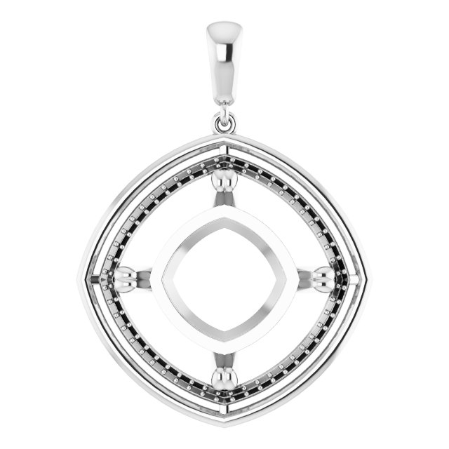 Halo-Style Pendant