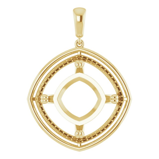 Halo-Style Pendant