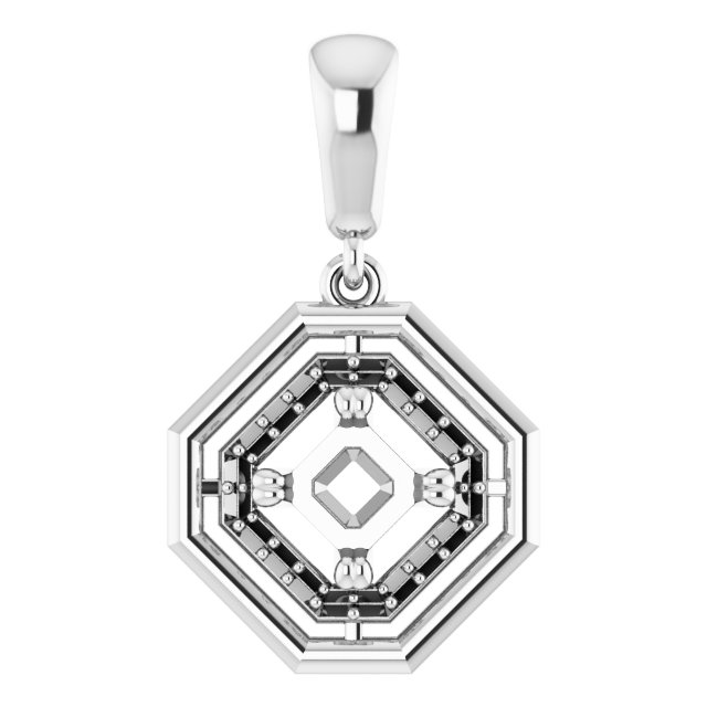 Halo-Style Pendant