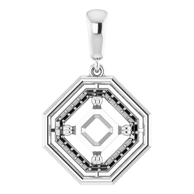 Halo-Style Pendant