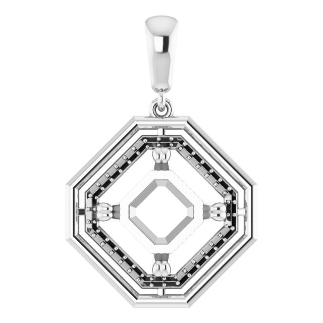 Halo-Style Pendant